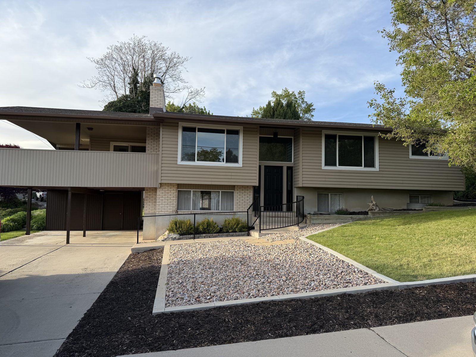 Front of the house